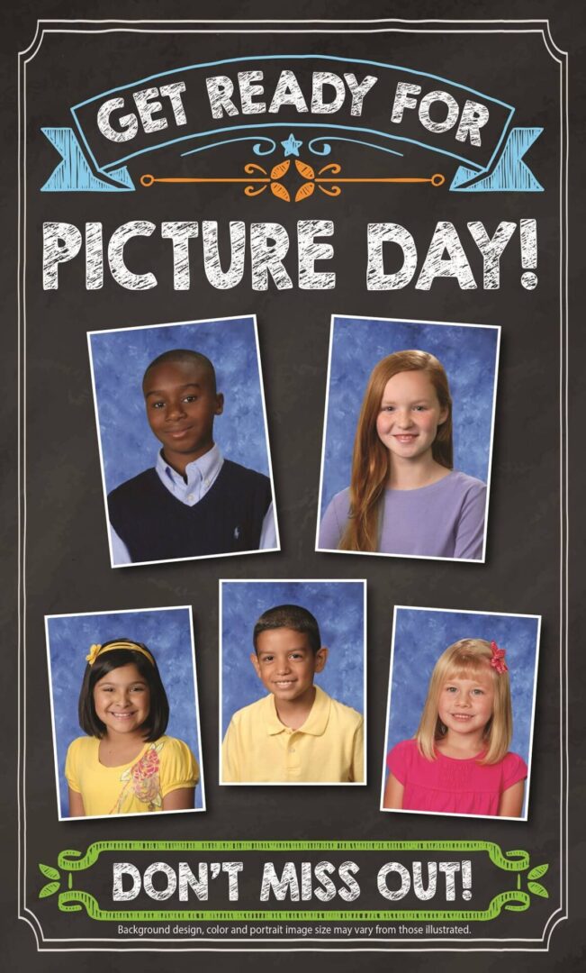 school portrait day flyer