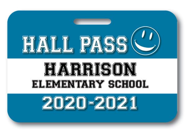 Hall Pass Badge