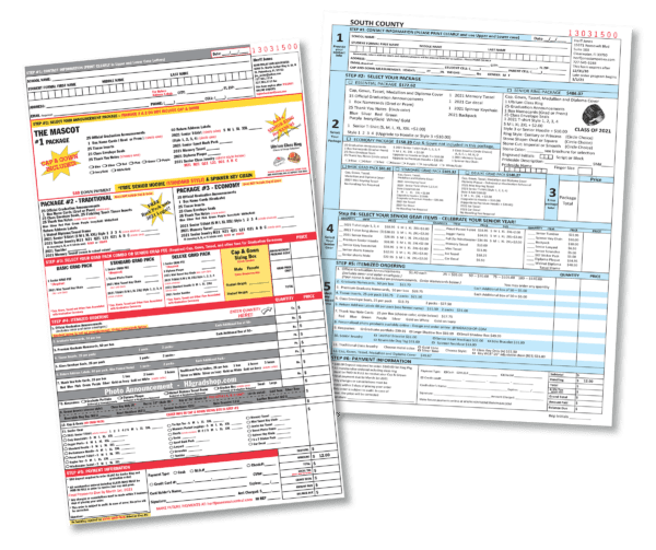Product Order Forms