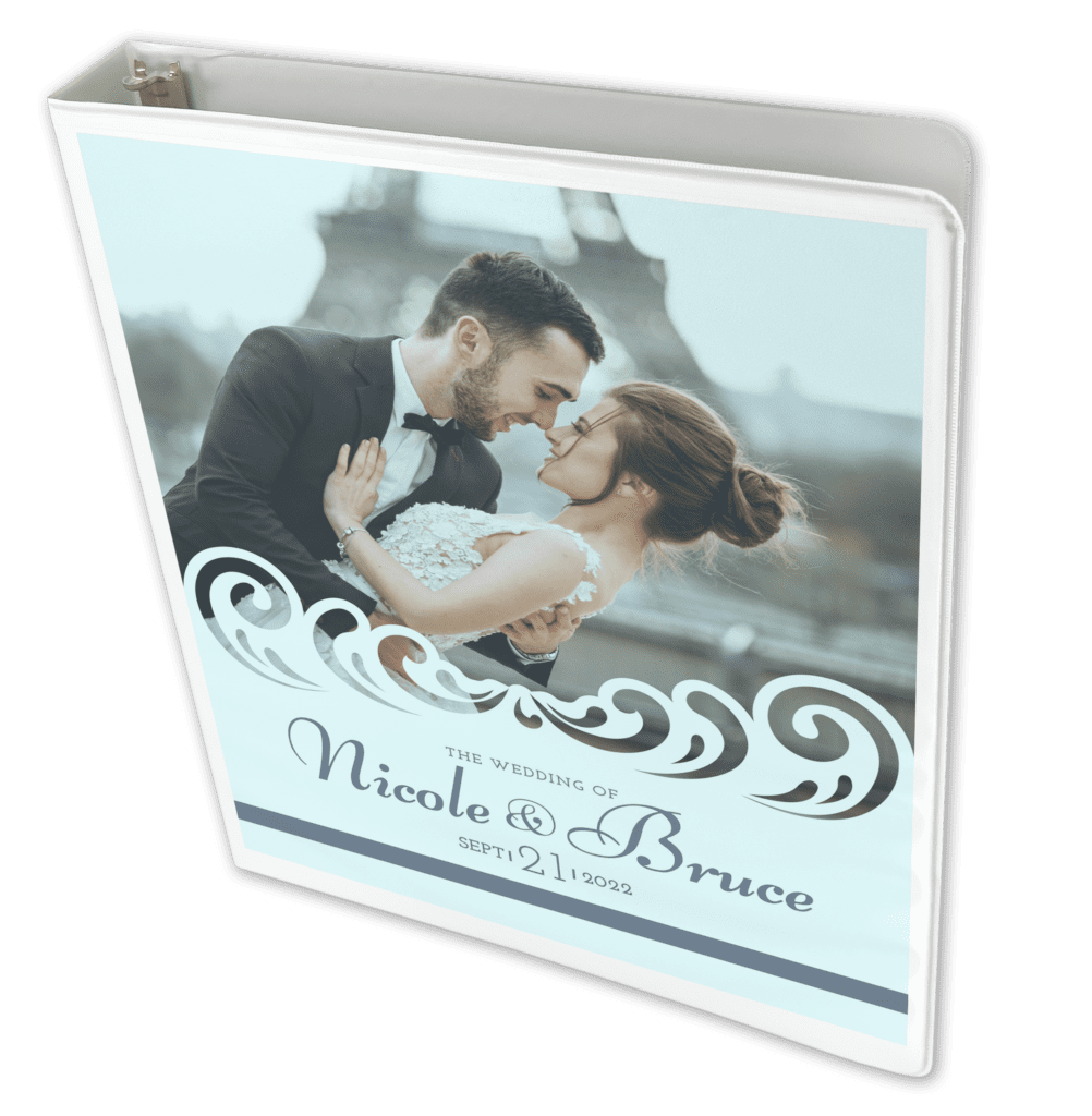 3 Ring DRing Vinyl View Binder, 1Inch, Clear View, Pockets, White